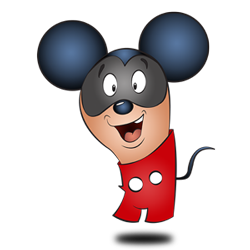 Costume idea of Mickey Mouse