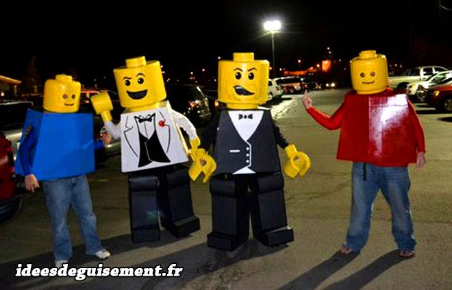 Costume of Lego for Four